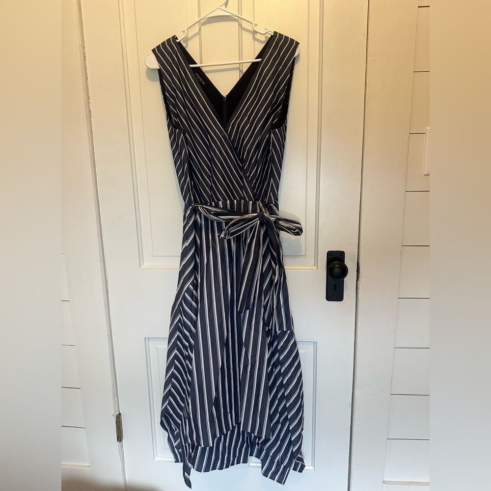 Lafayette 148 New York Striped Dress